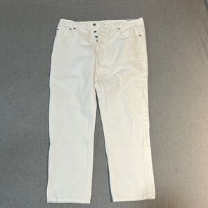 Zara Mens White Jeans